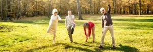 Walking yoga